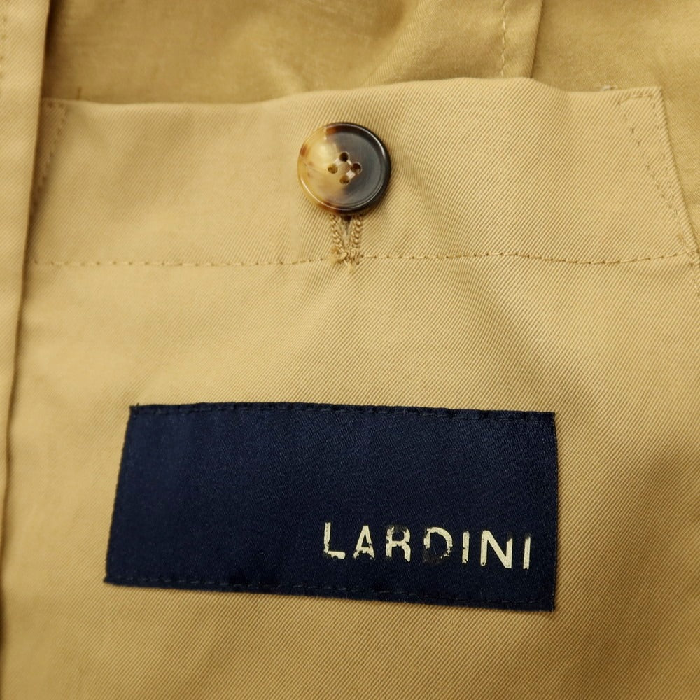 【中古】ラルディーニ LARDINI easy wear ポリエステル 3つボタンスーツ ベージュ【サイズ46】【 状態ランクB 】【 メンズ 】