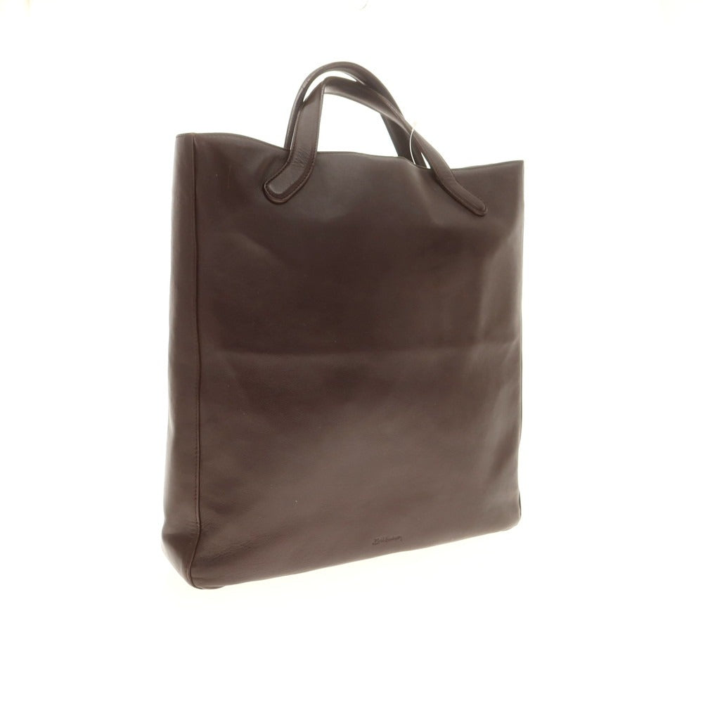 【中古】ビルアンバーグ Bill Amberg レザー トートバッグ ブラウン【 状態ランクC 】【 メンズ 】