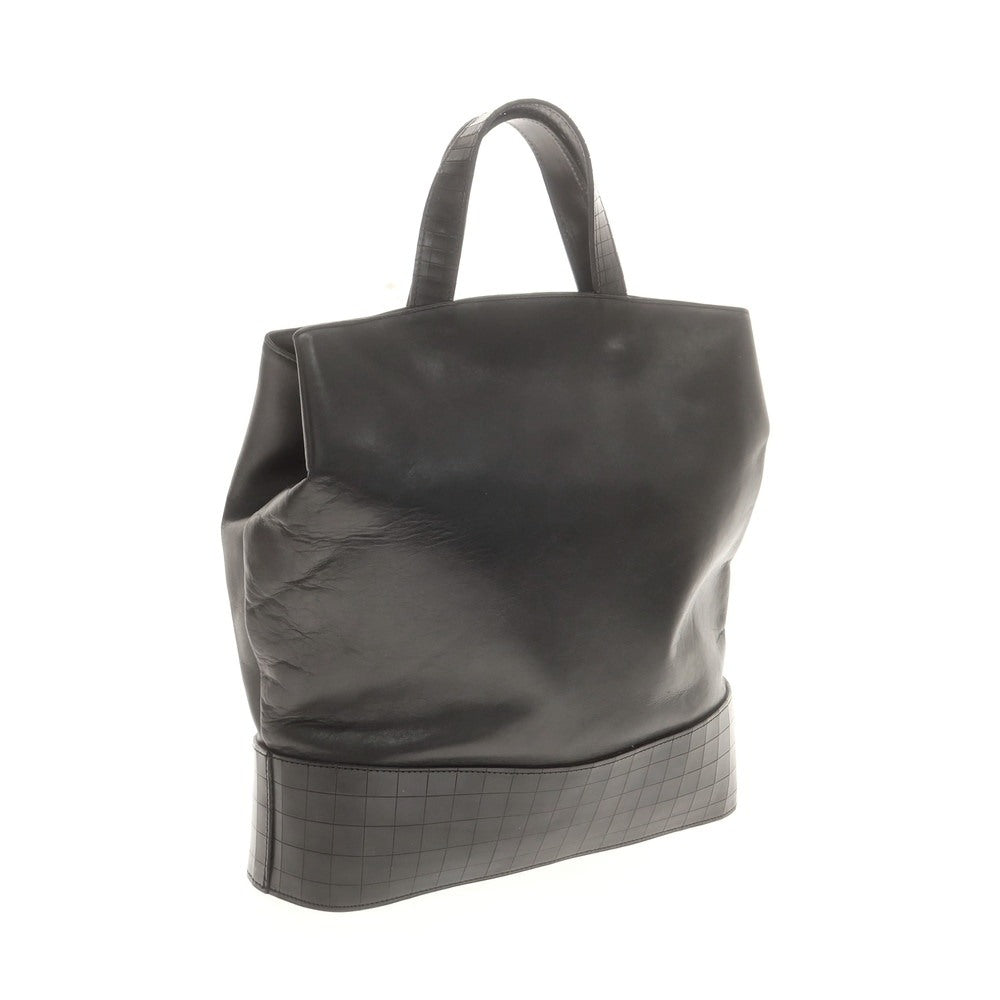 【中古】ビルアンバーグ Bill Amberg レザー トートバッグ ブラック【 状態ランクB 】【 メンズ 】