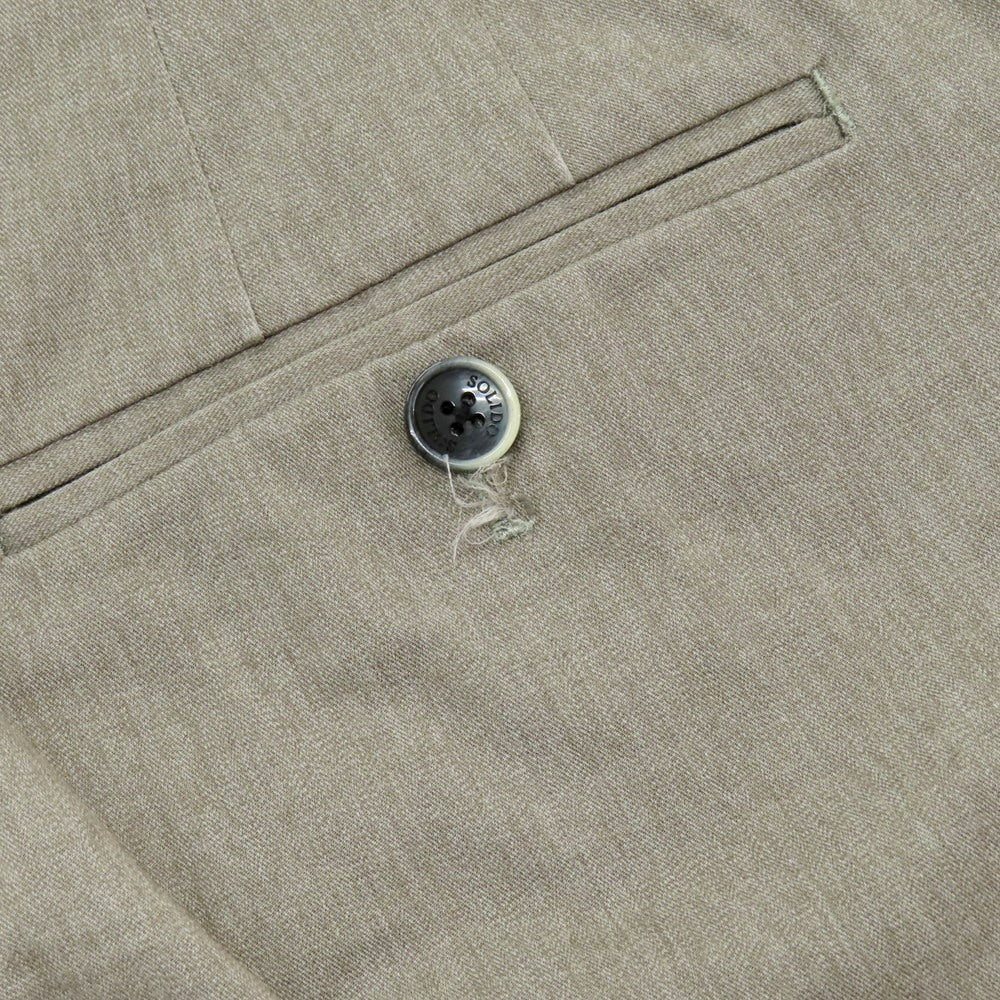 【中古】ソリード SOLIDO ストレッチ ポリエステルコットン カジュアルスラックスパンツ グレー【 2 】【 状態ランクC 】【 メンズ 】