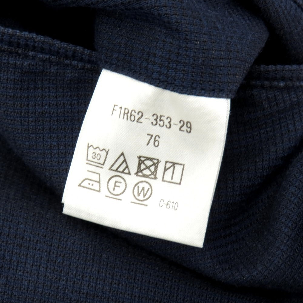 【中古】スコッチハウス SCOTCH HOUSE ストレッチ ポリエステルコットン カジュアルスラックスパンツ ネイビー【 76 】【 状態ランクB 】【 メンズ 】