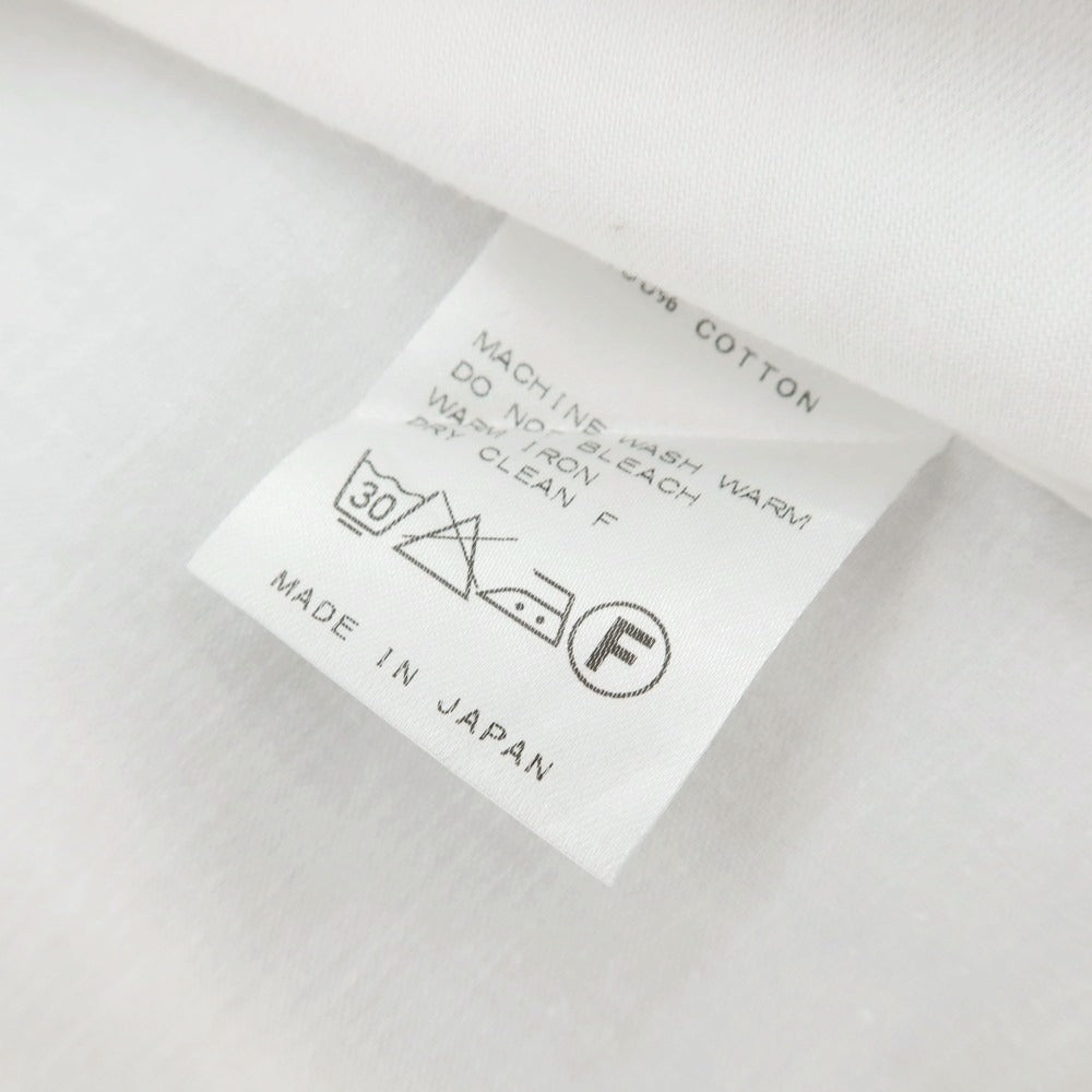 【中古】バーニーズニューヨーク BARNEYS NEWYORK コットン 半袖シャツ ホワイト【サイズ41】【 状態ランクB 】【 メンズ 】