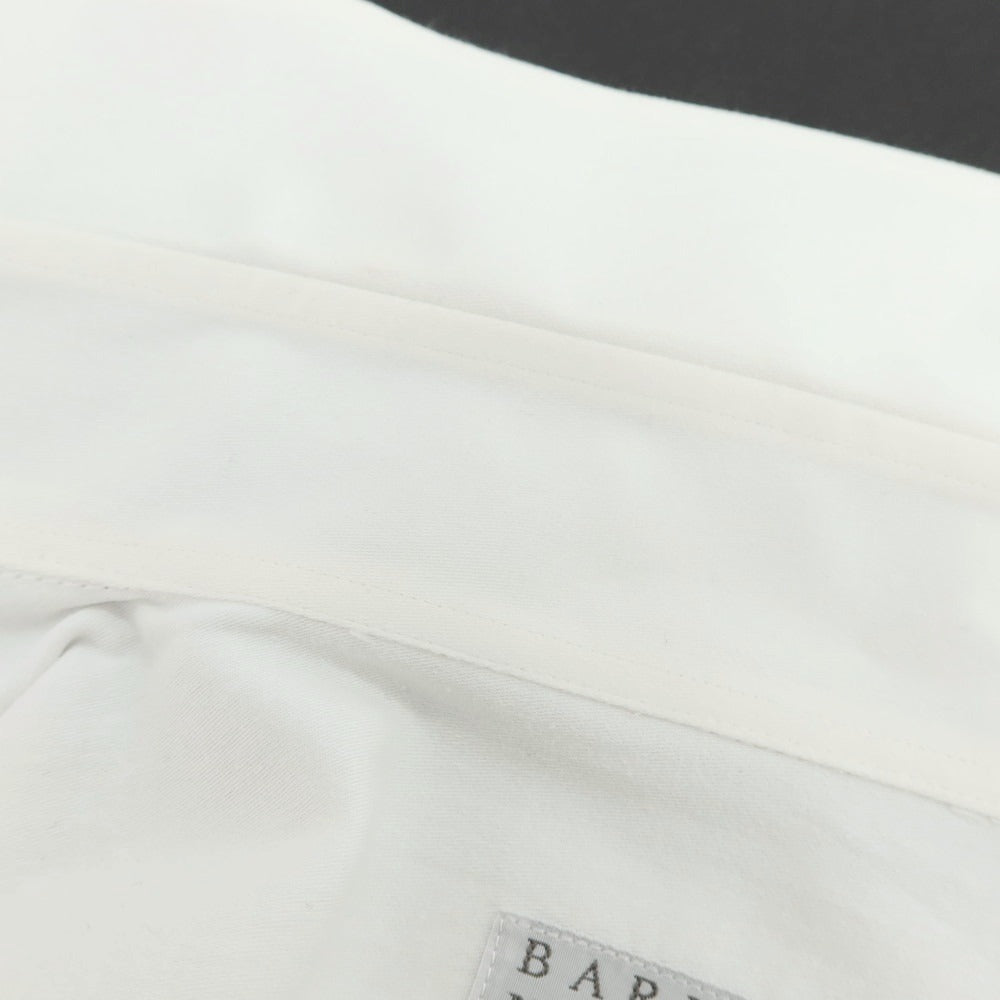 【中古】バーニーズニューヨーク BARNEYS NEWYORK コットン 半袖シャツ ホワイト【サイズ41】【 状態ランクB 】【 メンズ 】