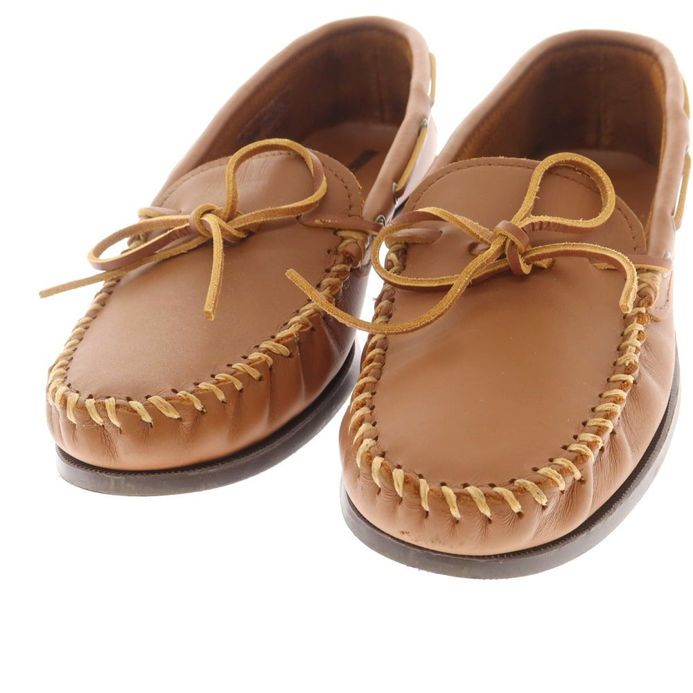 【中古】ミネトンカ Minnetonka モカシンシューズ ブラウン【 9 】【 状態ランクA 】【 メンズ 】