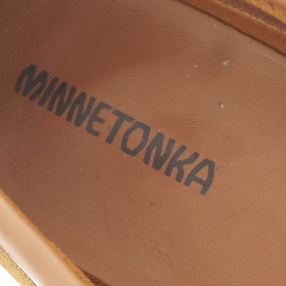 【中古】ミネトンカ Minnetonka モカシンシューズ ブラウン【 9 】【 状態ランクA 】【 メンズ 】