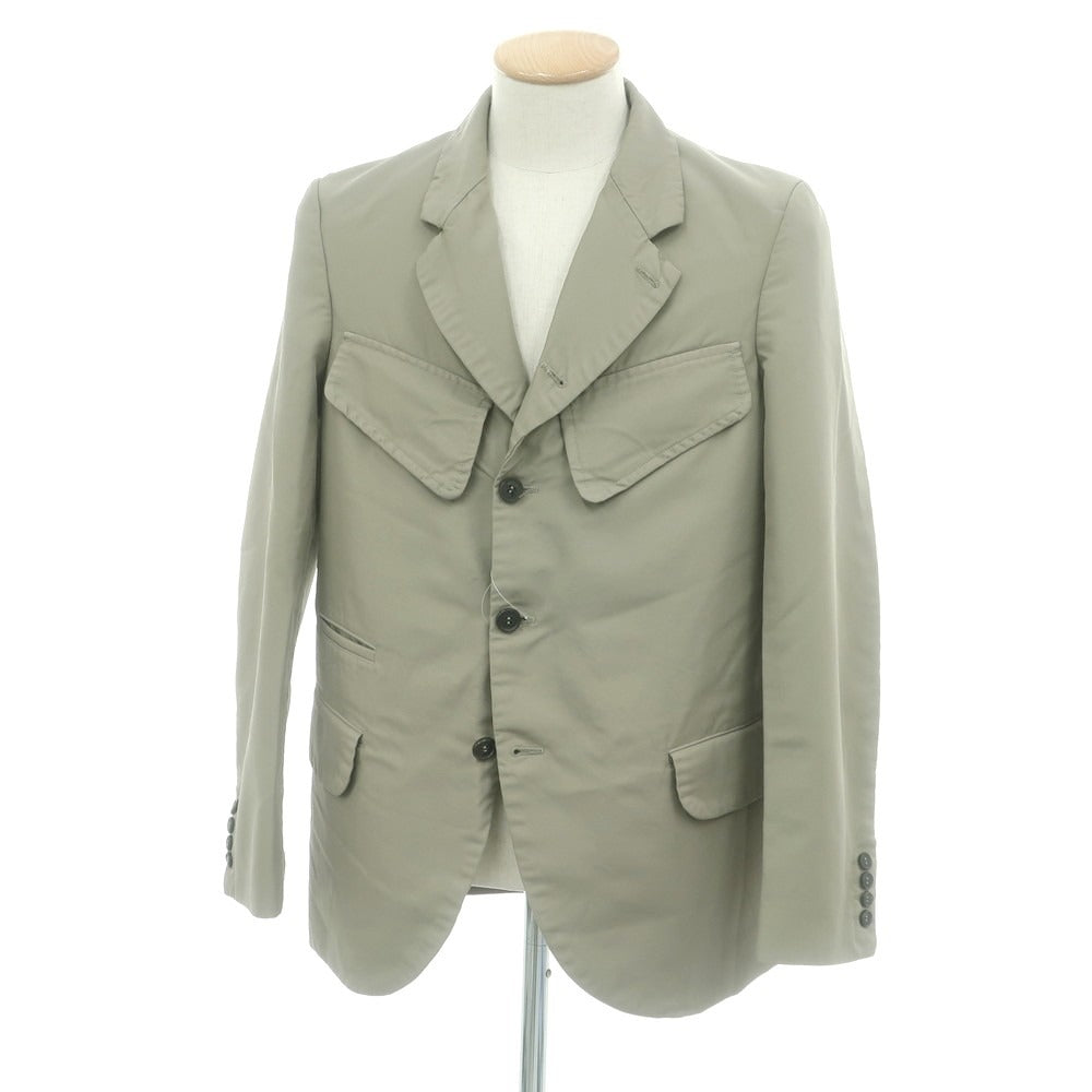 【中古】コムデギャルソン オムドゥ COMME des GARCONS HOMME DEUX 2025年春夏 ポリエステル カジュアルジャケット セージグリーン【 S 】【 状態ランクA 】【 メンズ 】