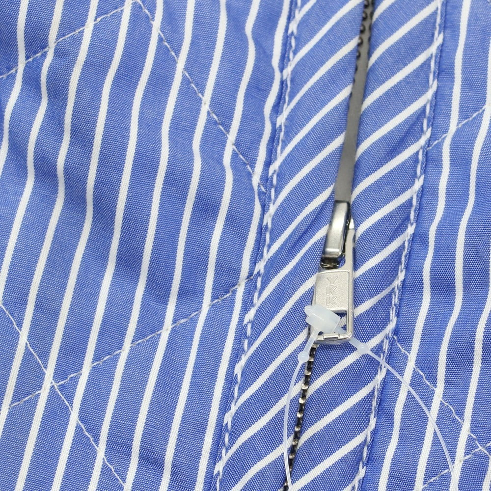 【中古】コムデギャルソンシャツ COMME des GARCONS SHIRT × LAVENHAM 2025年春夏 コットン キルティングベスト ブルーxホワイト【 XS 】【 状態ランクA 】【 メンズ 】