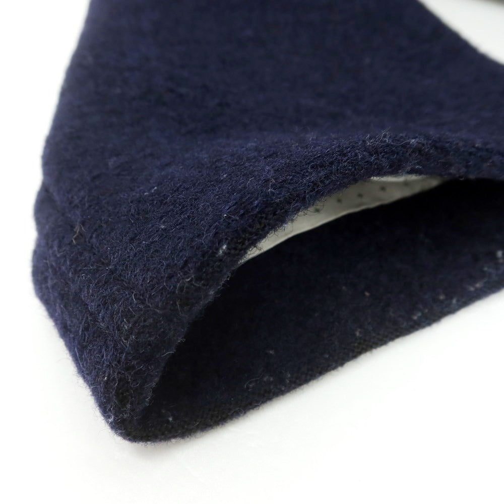 【中古】イレブンティ eleventy ウールナイロンジャージー ピーコート ネイビー【 46 】【 状態ランクD 】【 メンズ 】