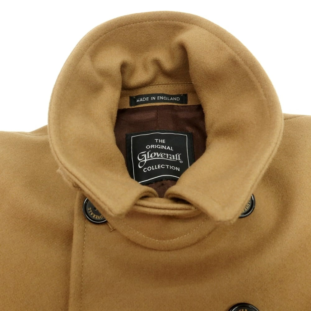 【中古】グローバーオール Gloverall ウールナイロン ピーコート キャメル【 M 】【 状態ランクB 】【 メンズ 】