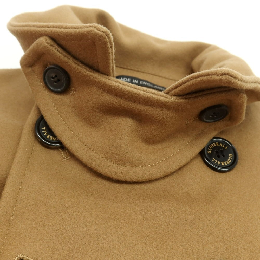 【中古】グローバーオール Gloverall ウールナイロン ピーコート キャメル【 M 】【 状態ランクB 】【 メンズ 】