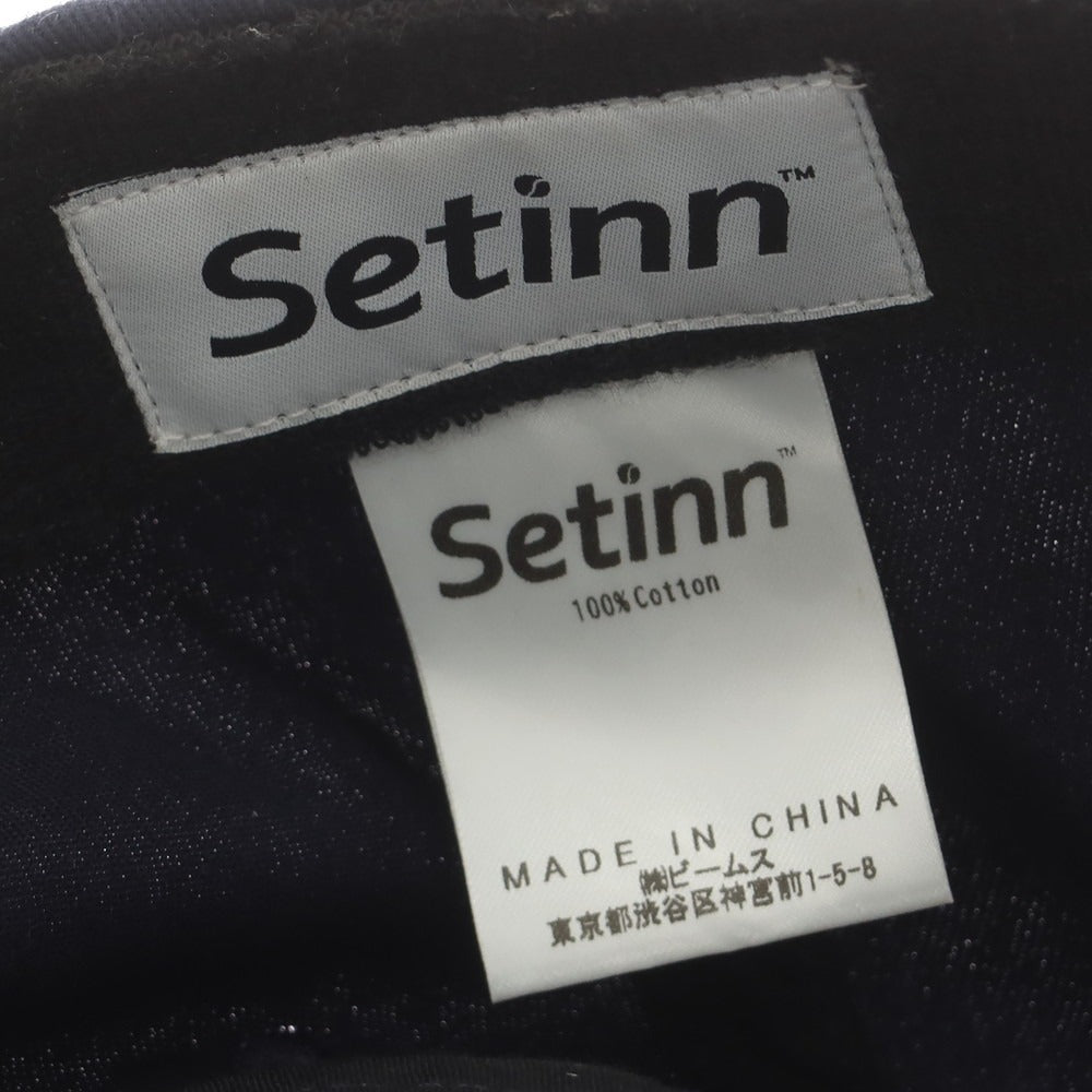 【中古】セットイン Setinn コットン キャップ ネイビー【 状態ランクB 】【 メンズ 】
