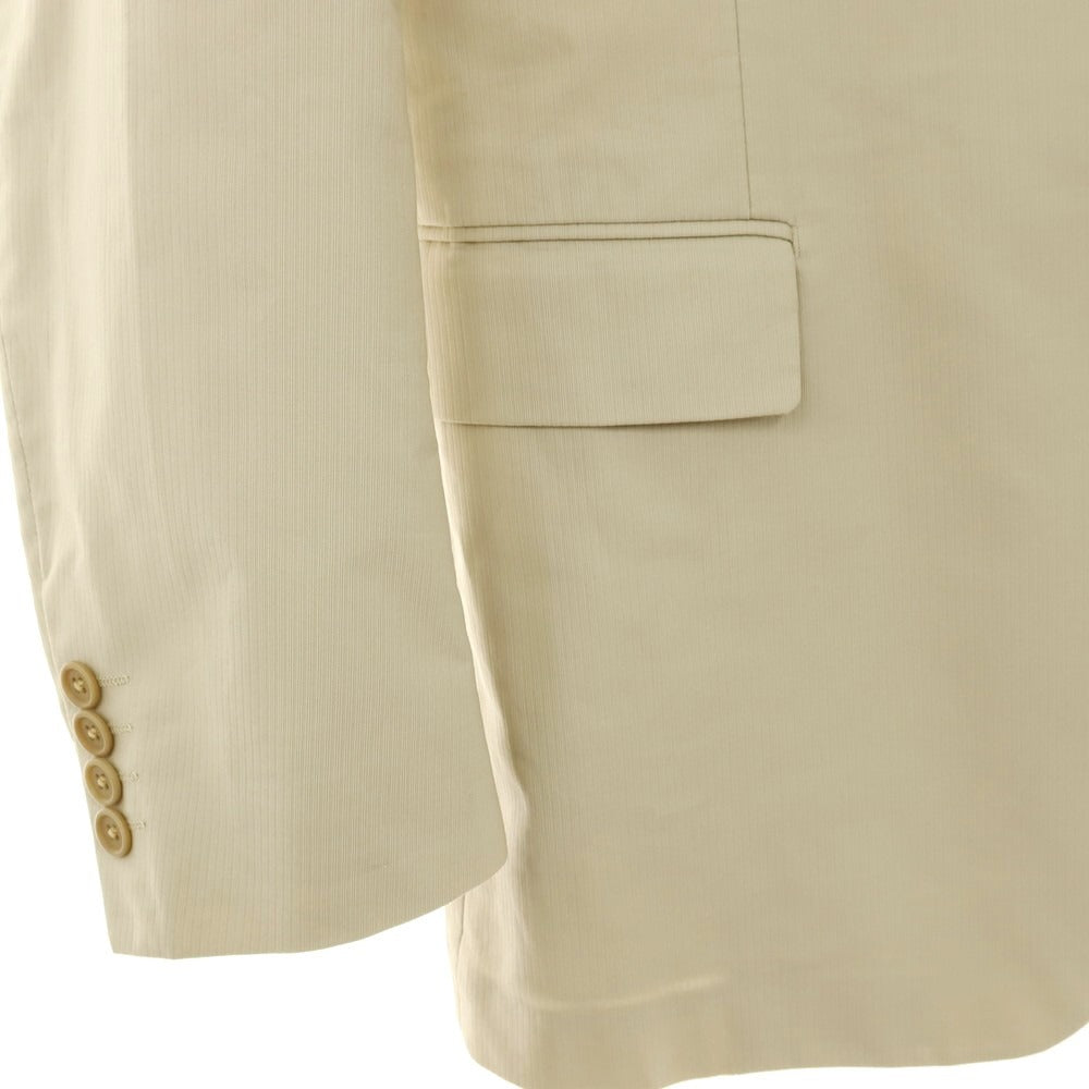 【中古】アレグリ Allegri コットン 2つボタンスーツ ライトベージュ【サイズ上48/下85】【 状態ランクB 】【 メンズ 】