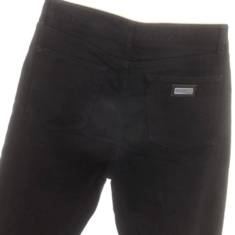 【中古】アルマーニ コレッツォーニ ARMANI COLLEZIONI ストレッチ コットン デニムパンツ ブラック【 31 】【 状態ランクA 】【 メンズ 】