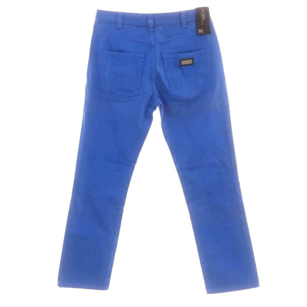 【中古】アルマーニ コレッツォーニ ARMANI COLLEZIONI ストレッチ コットン 5ポケットパンツ ブルー【 31 】【 状態ランクC 】【 メンズ 】