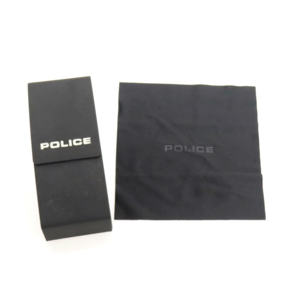 【中古】ポリス POLICE FLOW5 ティアドロップ サングラス ダークパープル系【 60□14 135 】【 状態ランクA 】【 メンズ 】