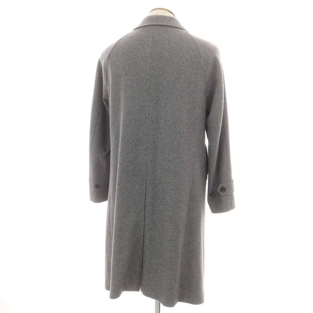 【中古】サイ Scye ウールナイロン ステンカラーコート グレー【 38 】【 状態ランクB 】【 メンズ 】