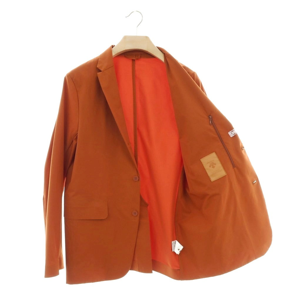 【中古】デサント DESCENTE ポリエステル 3B カジュアルジャケット オレンジブラウン【 L 】【 状態ランクB 】【 メンズ 】