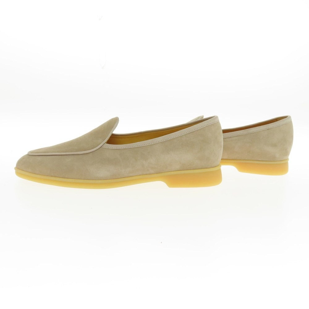 【中古】【未使用】ボードインアンドランジ Baudoin & Lange スエード ベルジャンシューズ ベージュ【 40 】【 状態ランクS 】【 メンズ 】