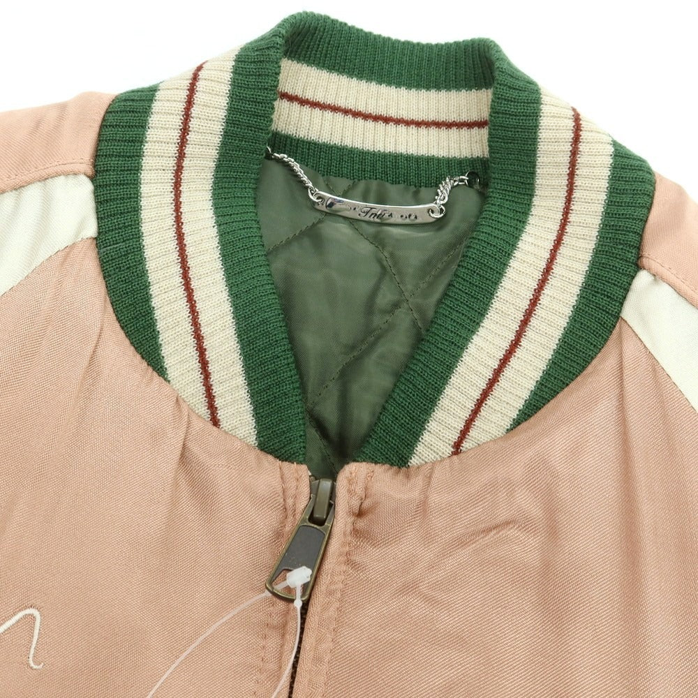 【中古】ティーエムティー T.M.T レーヨン スカジャン ピンク【 M 】【 状態ランクC 】【 メンズ 】