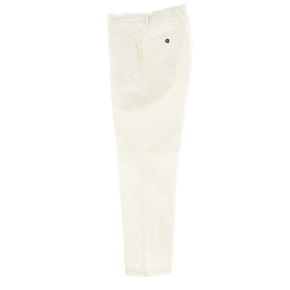 【中古】ピーティートリノ PT TORINO ストレッチ コットン イージースラックスパンツ ホワイト【 46 】【 状態ランクC 】【 メンズ 】