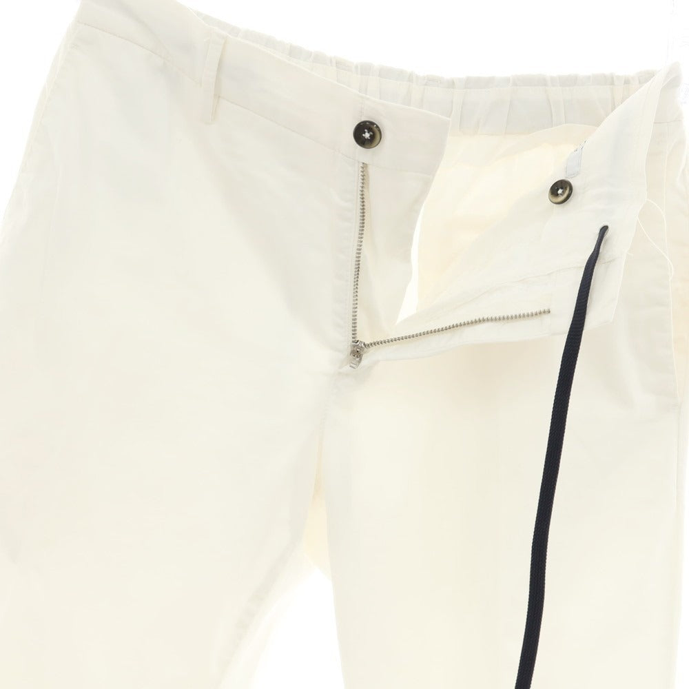 【中古】ピーティートリノ PT TORINO ストレッチ コットン イージースラックスパンツ ホワイト【 46 】【 状態ランクC 】【 メンズ 】