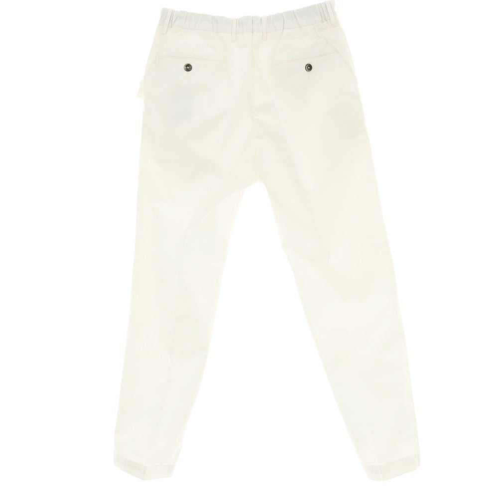 【中古】ピーティートリノ PT TORINO ストレッチ コットン イージースラックスパンツ ホワイト【 46 】【 状態ランクC 】【 メンズ 】