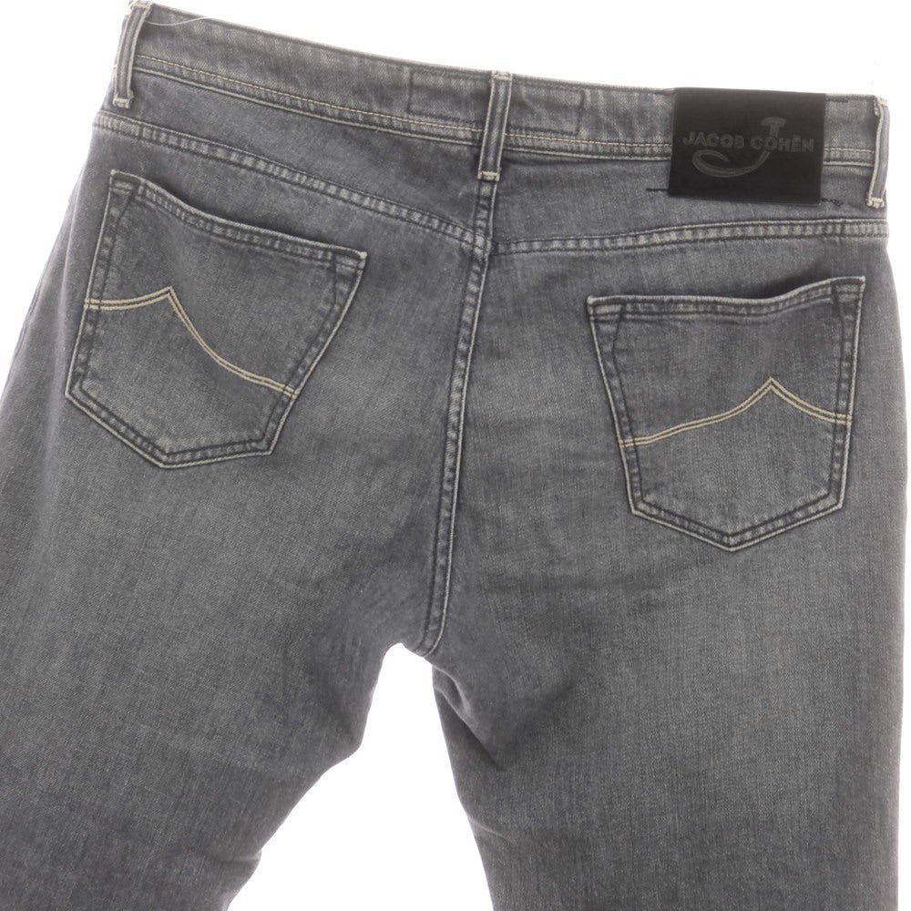【中古】ヤコブコーエン JACOB COHEN J688 ストレッチ コットン ジーンズ デニムパンツ グレー【 36 】【 状態ランクC 】【 メンズ 】