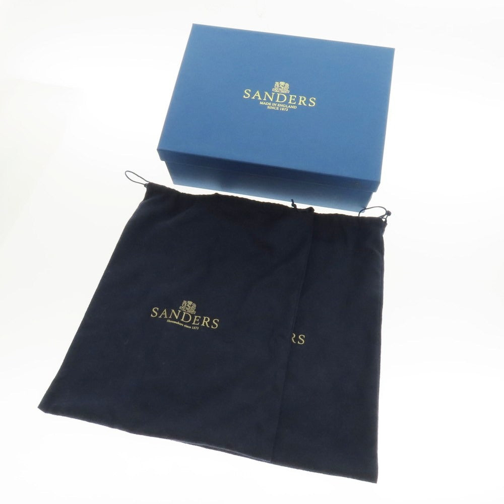 【中古】【未使用】サンダース SANDERS Milan グレインレザー ブーツ ブラック【 8 】【 状態ランクS 】【 メンズ 】