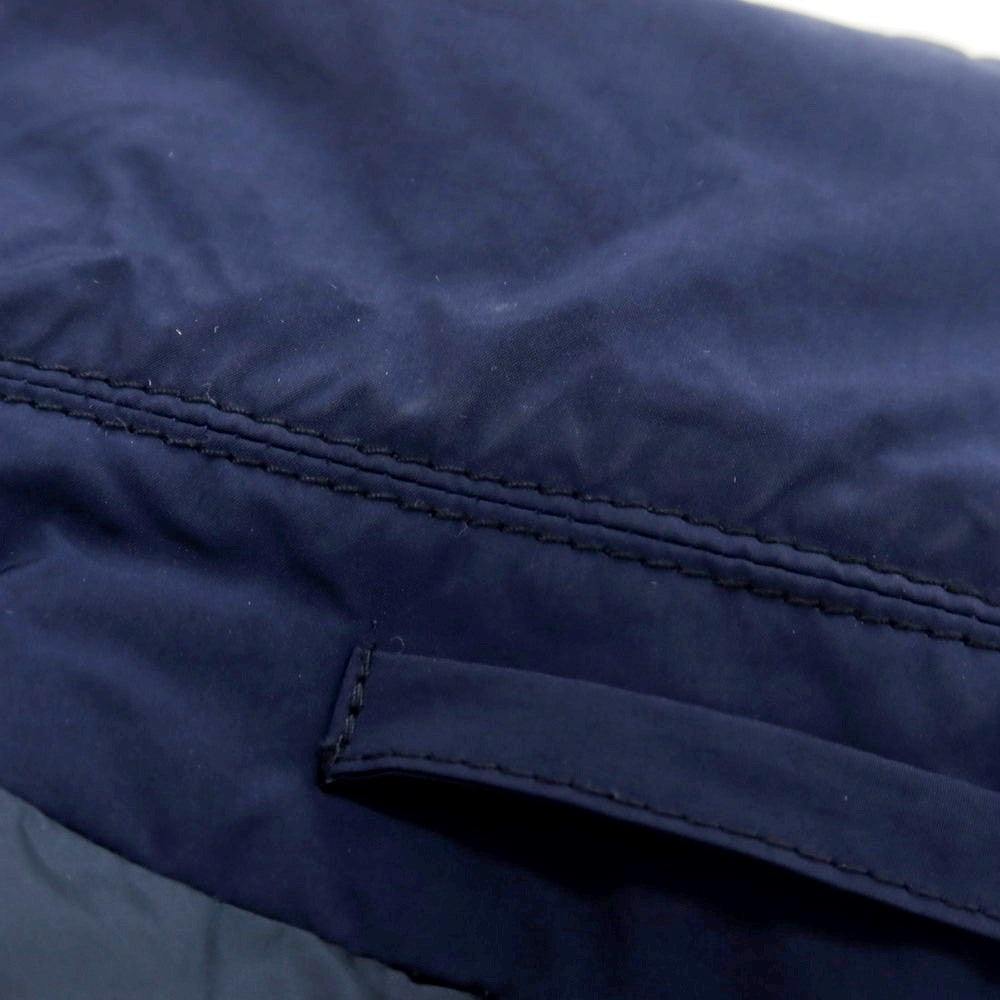 【中古】ミダ M.I.D.A. ポリエステルナイロン ダブルブレスト ダウンコート ネイビー【 46 】【 状態ランクB 】【 メンズ 】