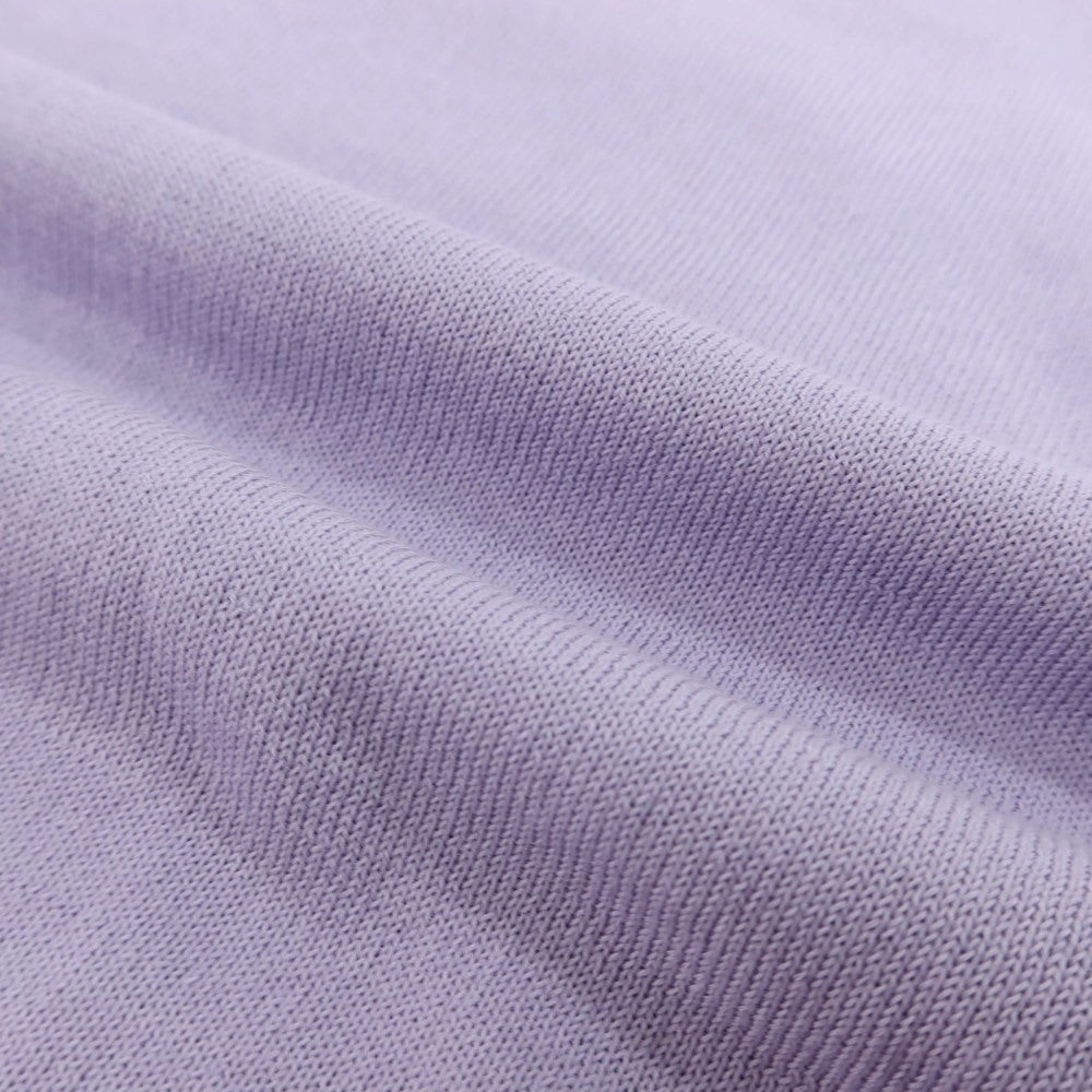 【中古】アレッサンドロルッピ Alessandro Luppi ハイゲージ コットン モックネック プルオーバーニット ラベンダー【サイズ44】【 状態ランクB 】【 メンズ 】