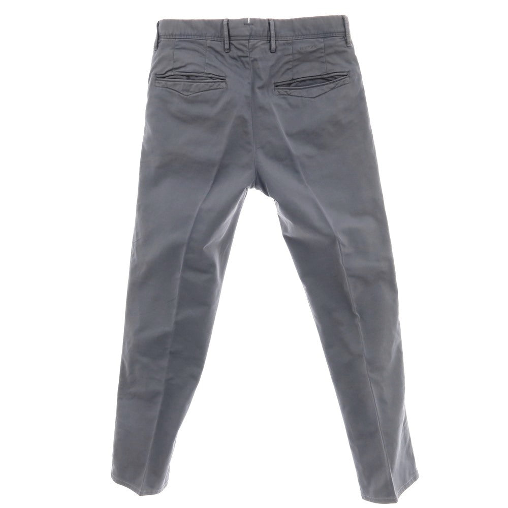 【中古】インコテックス スラックス INCOTEX SLACKS ストレッチ コットン カジュアルスラックスパンツ グレー【 29 】【 状態ランクC 】【 メンズ 】