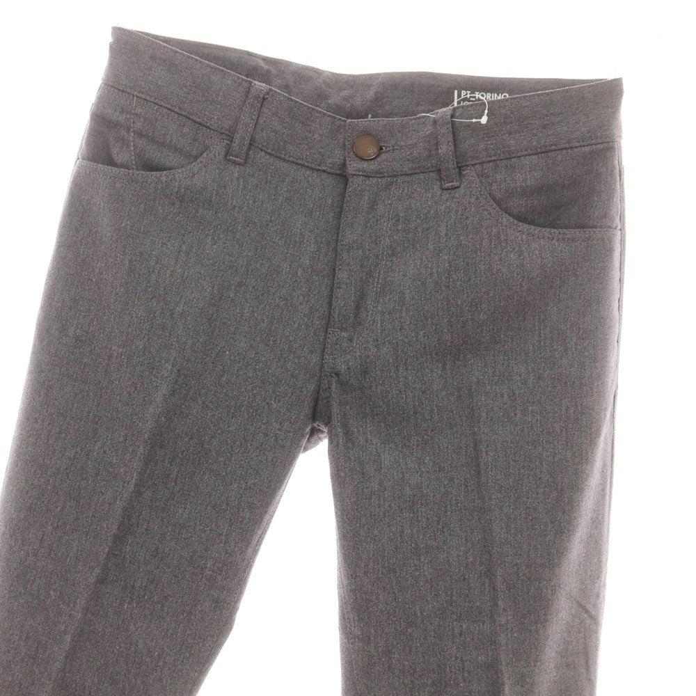 【中古】ピーティートリノ デニム PT TORINO DENIM SWING ストレッチ ウール 5ポケットパンツ グレー【 30 】【 状態ランクB 】【 メンズ 】