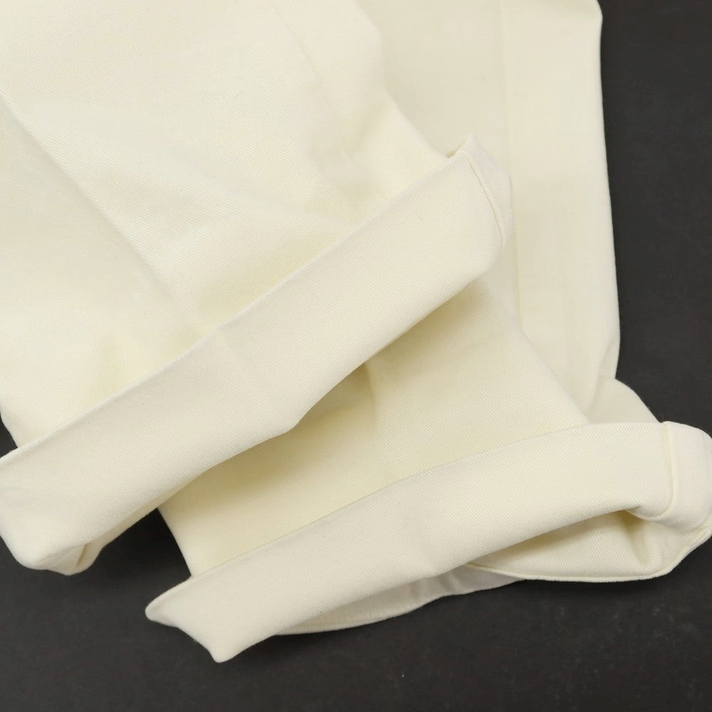 【中古】ジェルマーノ GERMANO ストレッチ コットン カジュアルスラックスパンツ クリーム【 44 】【 状態ランクB 】【 メンズ 】