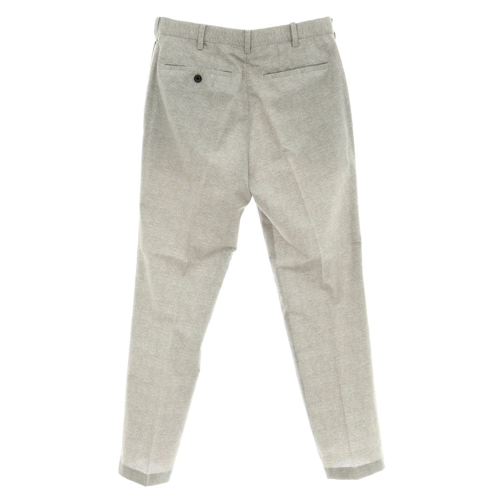 【中古】タケオキクチ TAKEO KIKUCHI ポリエステル カジュアルスラックスパンツ グレー【 1 】【 状態ランクA 】【 メンズ 】