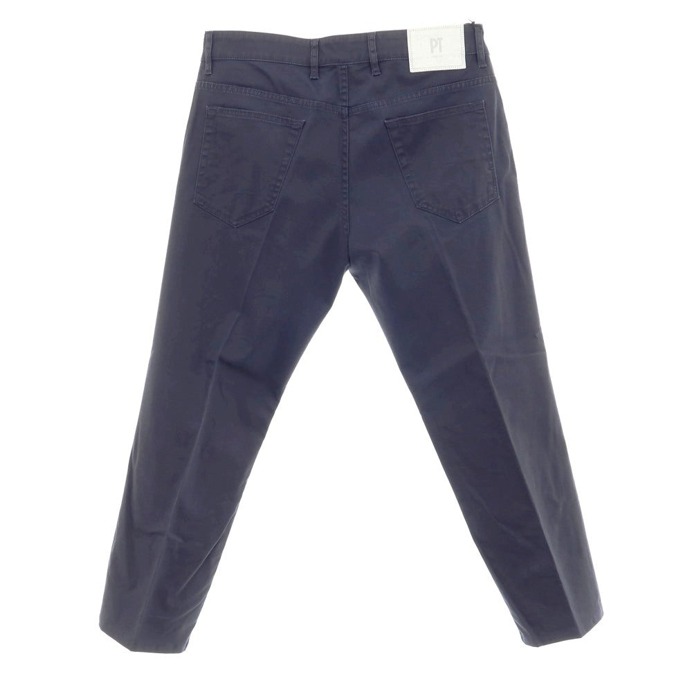 【中古】ピーティートリノ デニム PT TORINO DENIM REGGAE ストレッチ コットンリヨセル 5ポケットパンツ ライトネイビー【 33 】【 状態ランクC 】【 メンズ 】