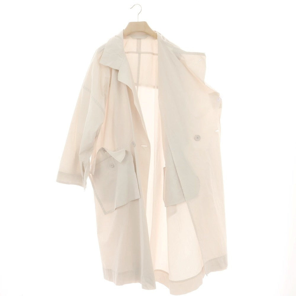 【中古】オム プリッセ イッセイミヤケ HOMME PLISSE ISSEY MIYAKE 2025年春夏 スタンドカラー ロングコート ミスティーローズ【 表記なし(L位) 】【 状態ランクA 】【 メンズ 】