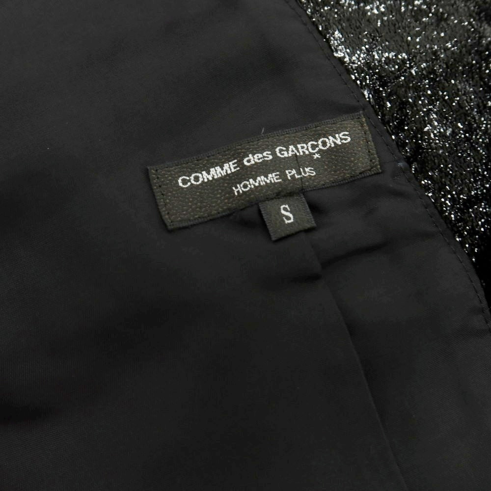 【中古】コムデギャルソンオムプリュス COMME des GARCONS HOMME PLUS 2025年春夏 ロングベスト ブラック【 S 】【 状態ランクA 】【 メンズ 】