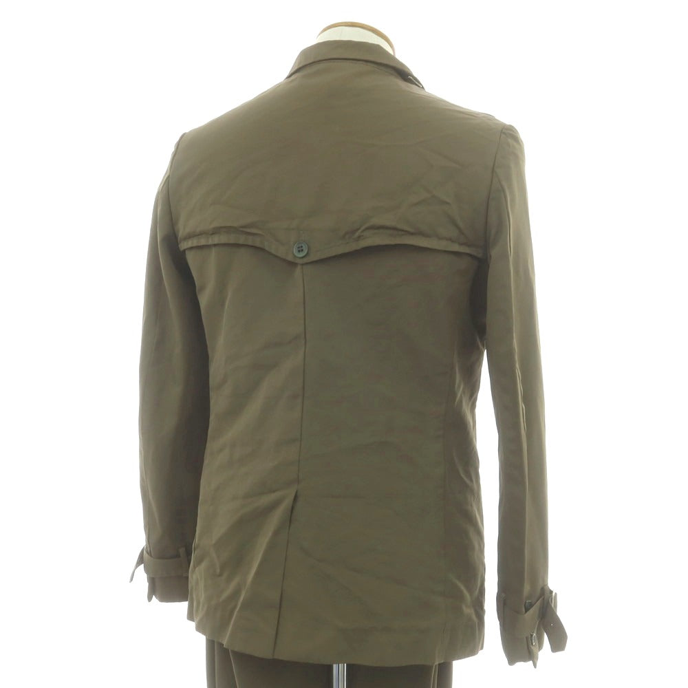 【中古】コムデギャルソン オムドゥ COMME des GARCONS HOMME DEUX 2020年春夏 ポリエステル セットアップ オリーブ【 M/M 】【 状態ランクC 】【 メンズ 】