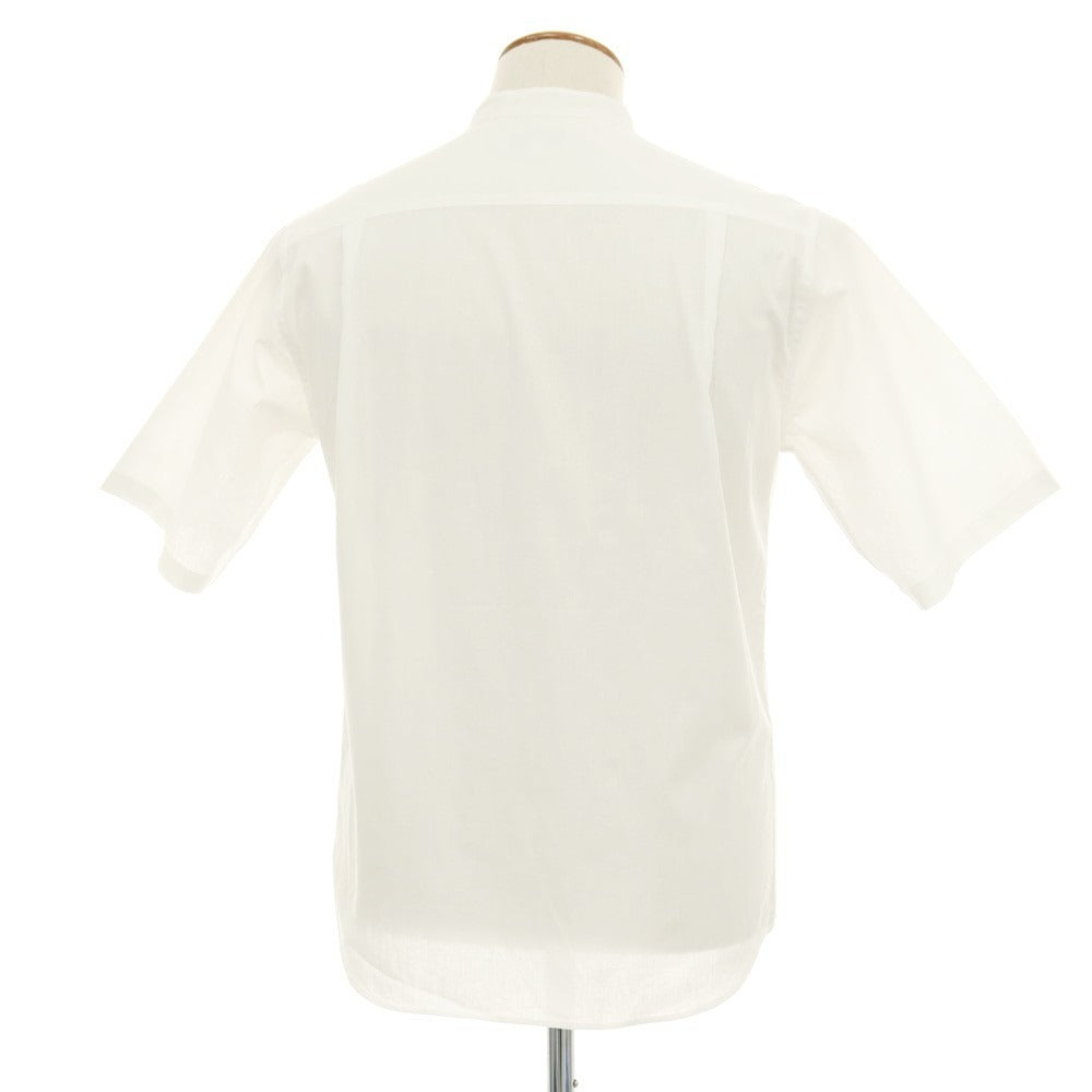 【中古】【未使用】ア デイ イン ザ ライフ ユナイテッドアローズ a day in the life united arrows コットンリネン 半袖シャツ ホワイト【サイズM】【 状態ランクS 】【 メンズ 】