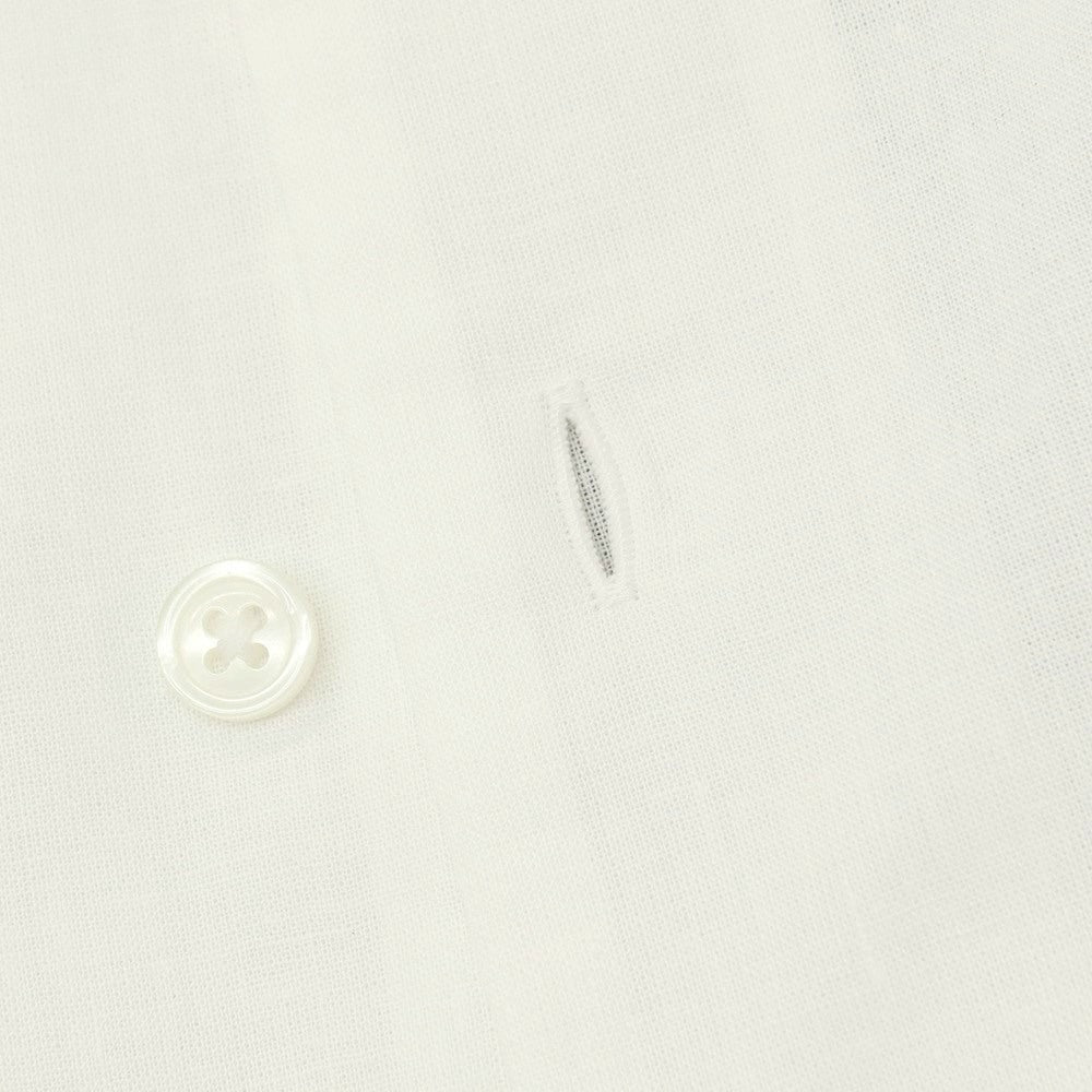 【中古】【未使用】ア デイ イン ザ ライフ ユナイテッドアローズ a day in the life united arrows コットンリネン 半袖シャツ ホワイト【サイズM】【 状態ランクS 】【 メンズ 】