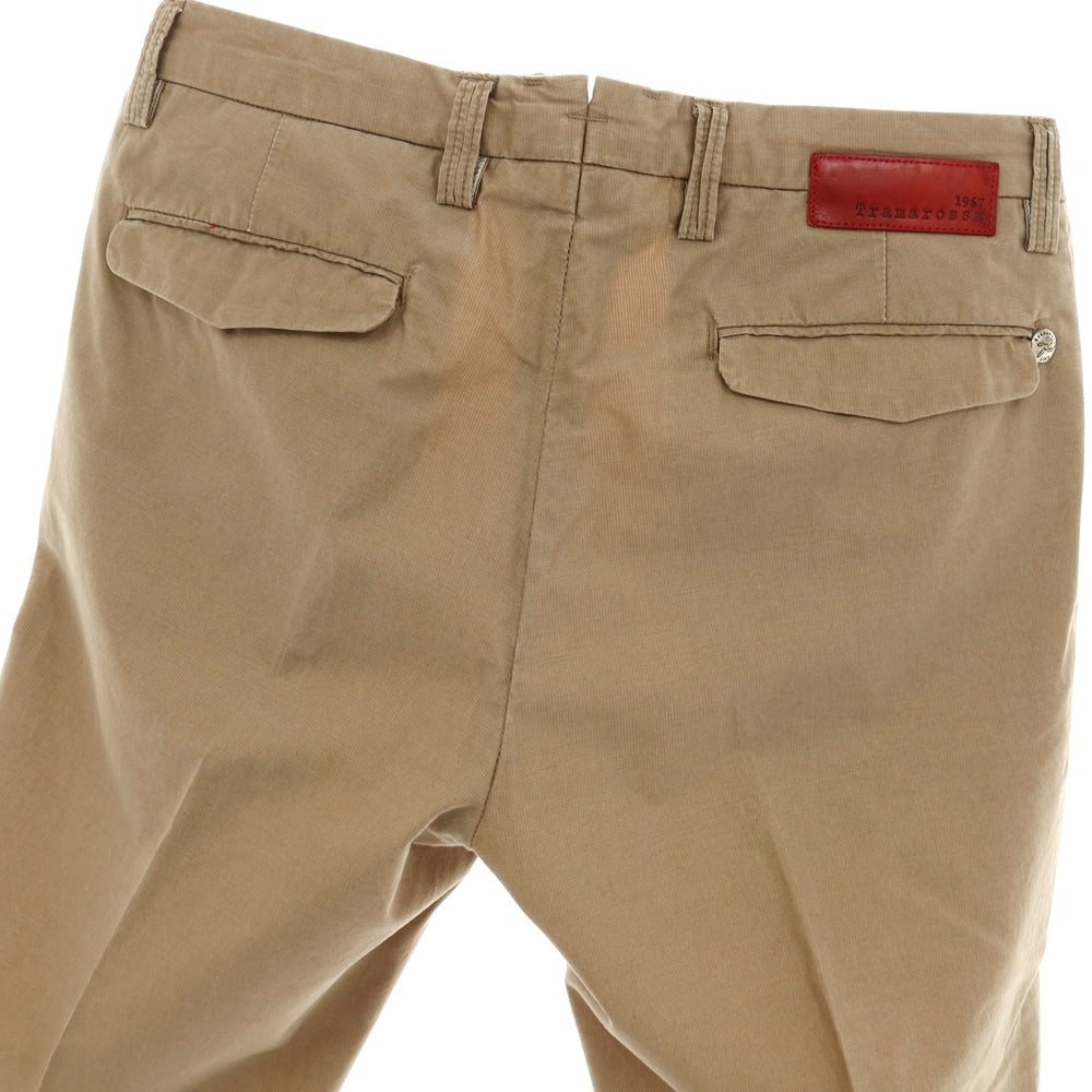 【中古】トラマロッサ Tramarossa コットン カジュアルスラックスパンツ ブラウン【 31 】【 状態ランクB 】【 メンズ 】