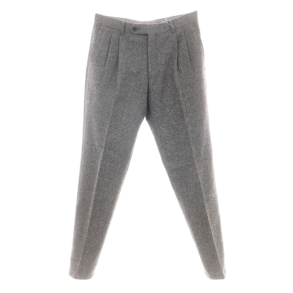 【中古】ジーステージ g-stage ウールポリエステル カジュアルスラックスパンツ グレー【 44 】【 状態ランクA 】【 メンズ 】