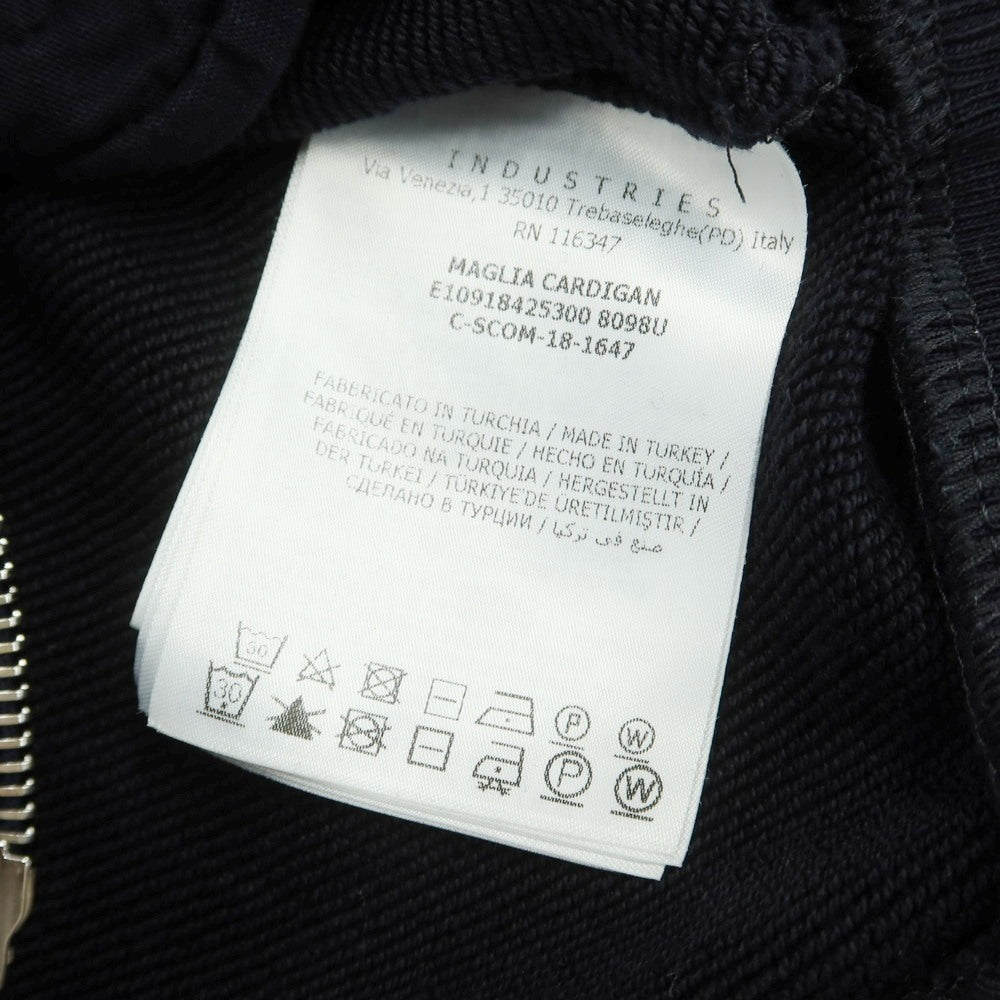 【中古】モンクレール MONCLER コットン スウェット ダブルジップ パーカー ダークネイビー【 S 】【 状態ランクB 】【 メンズ 】