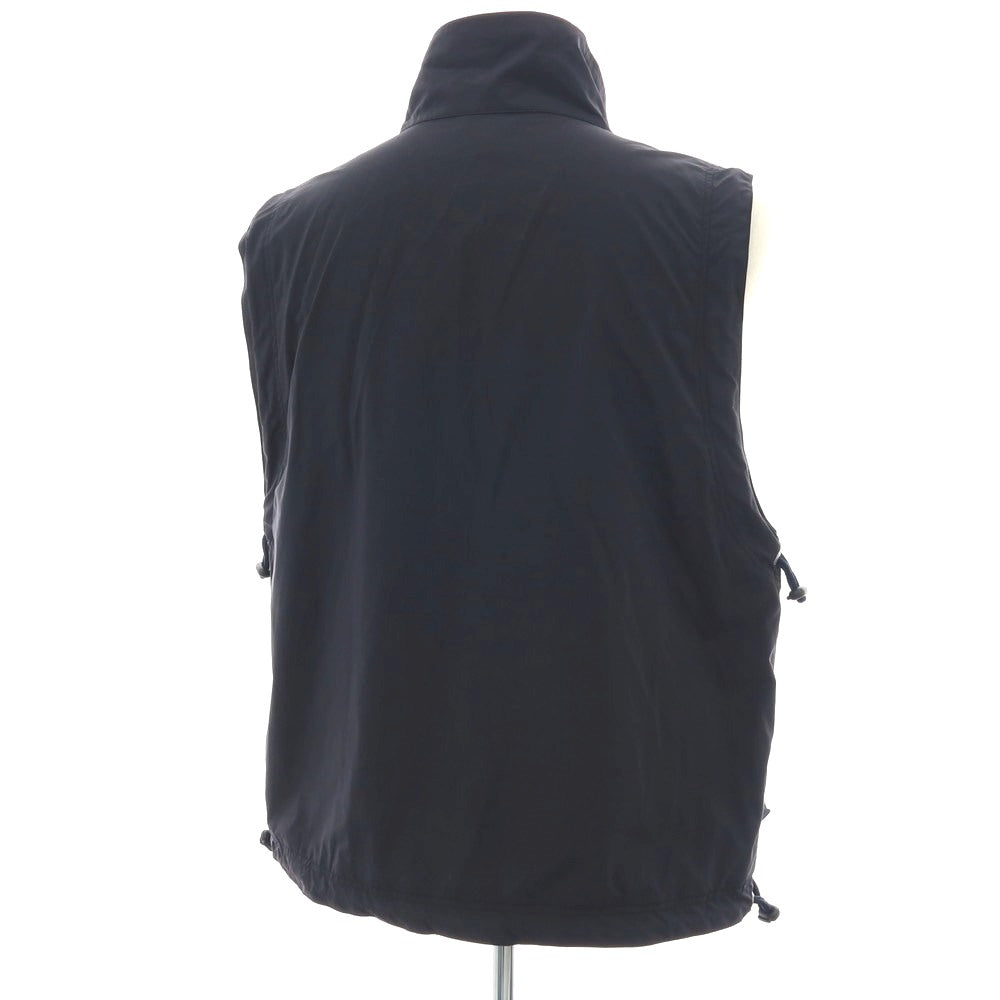 【中古】チェイス CHASSE ポリエステルナイロン スタンドカラーベスト ブルゾン ネイビー【 2 】【 状態ランクB 】【 メンズ 】