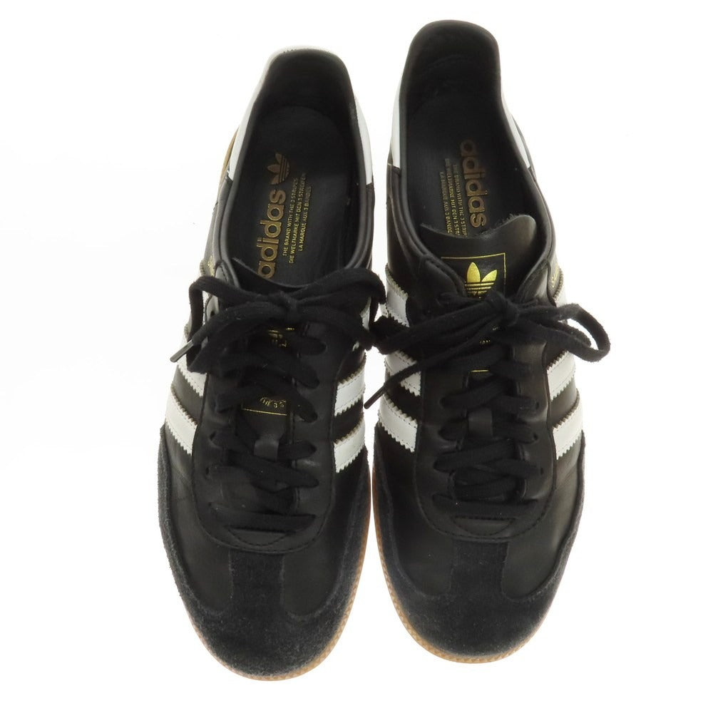 【中古】アディダス adidas SAMBA DECON スニーカー ブラック【 27 】【 状態ランクB 】【 メンズ 】