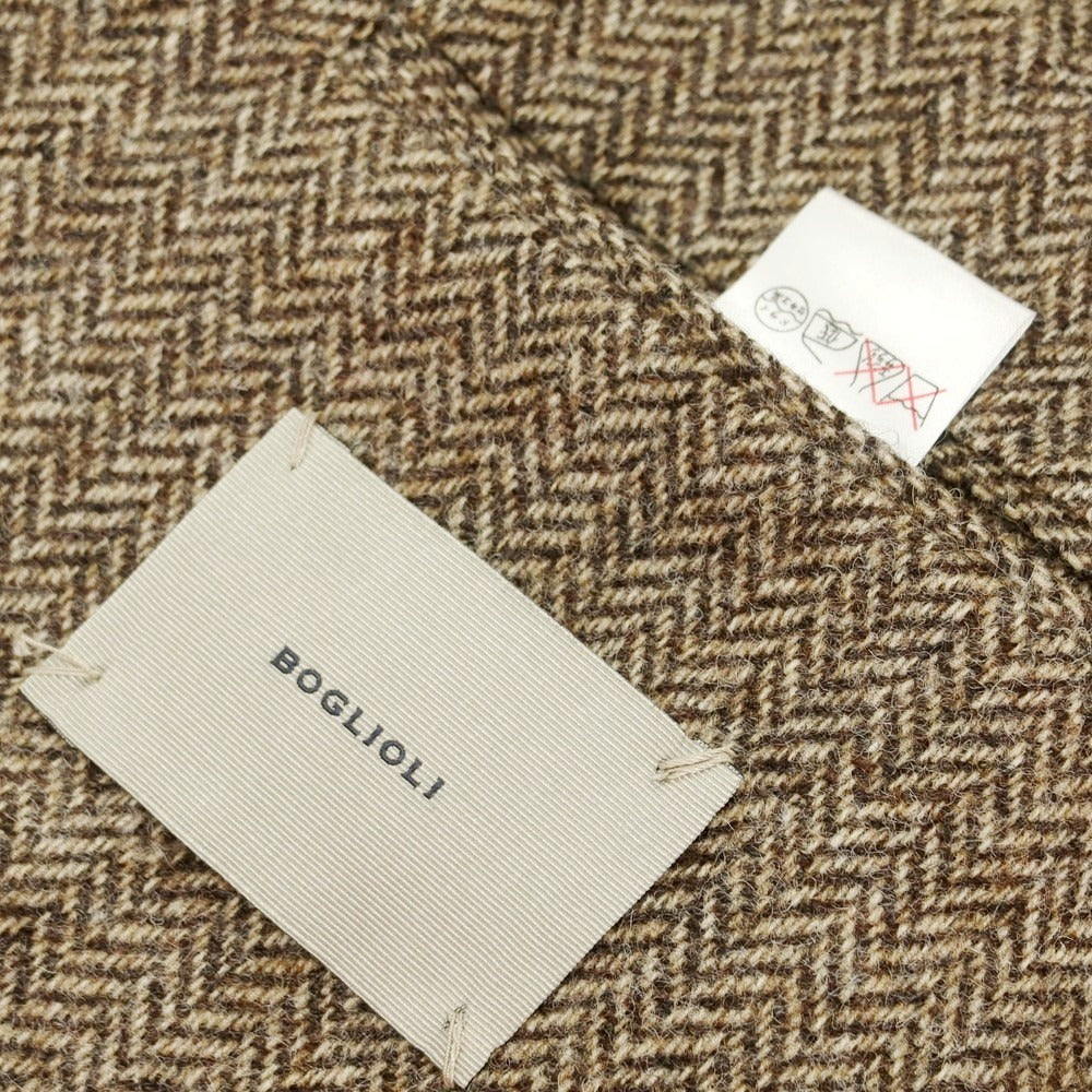【中古】ボリオリ BOGLIOLI DOVER ウール カジュアルジャケット ブラウン【 48 】【 状態ランクB 】【 メンズ 】