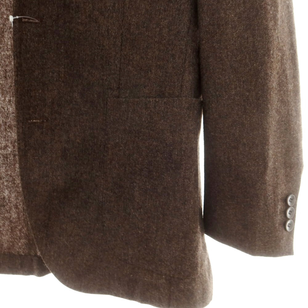 【中古】ボリオリ BOGLIOLI DOVER ウール テーラードジャケット ブラウン【 48 】【 状態ランクC 】【 メンズ 】