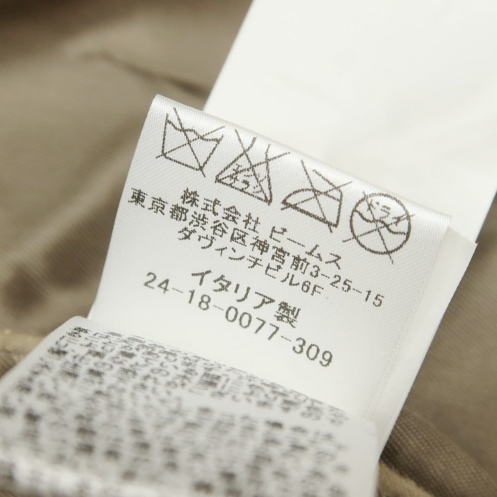 【中古】エンメティ EMMETI ゴートスキン スエード ダブルブレスト ダウンジャケット ブラウン【 46 】【 状態ランクD 】【 メンズ 】