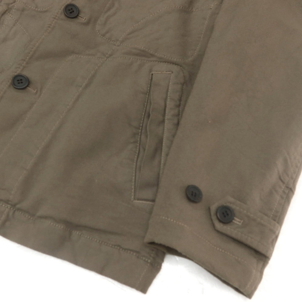 【中古】コムデギャルソンオム COMME des GARCONS HOMME ポリエステル ワークジャケット グレージュ【 S 】【 状態ランクC 】【 メンズ 】