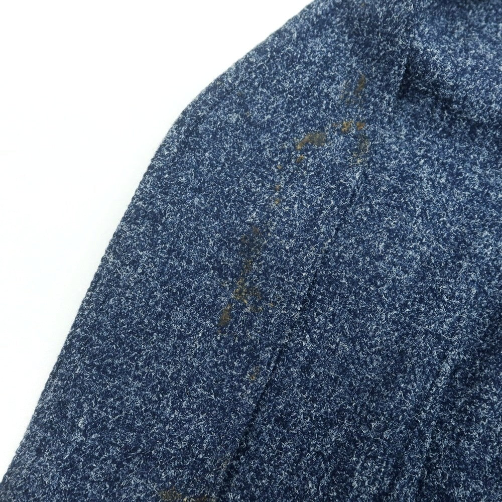 【中古】ラルディーニ LARDINI ウールナイロン カジュアル系ジレ ネイビー【 46 】【 状態ランクD 】【 メンズ 】